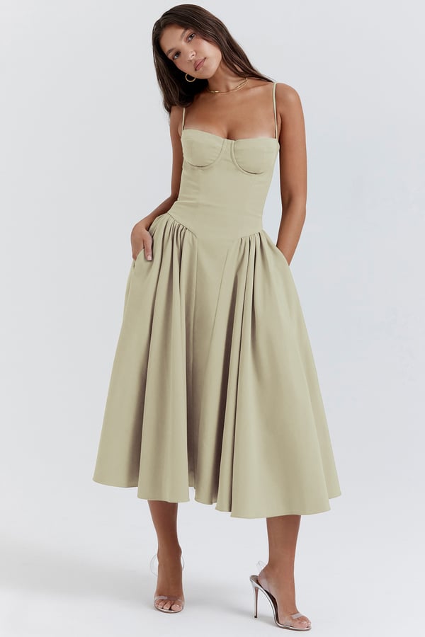 Lysse | Midi dress in corset form - Lysse - heidimode20250703