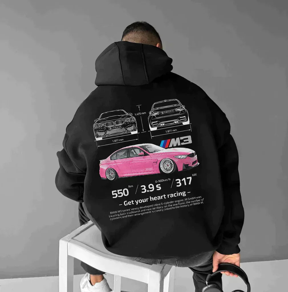 Lysse | Oversized Racing Hoodie - Lysse - heidimode20250703
