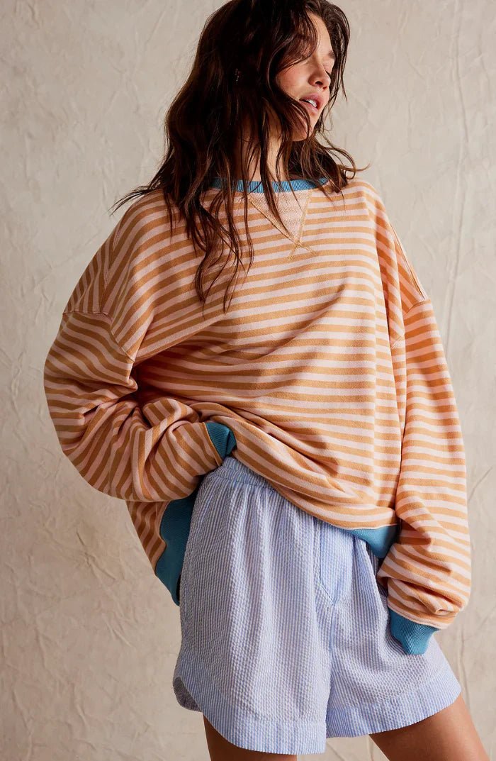 Lysse | Striped Oversized Sweater - Lysse - heidimode20250703