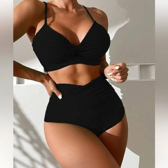 Push Up Bikini - Women - High Waist and Flat Cut for Summer Style