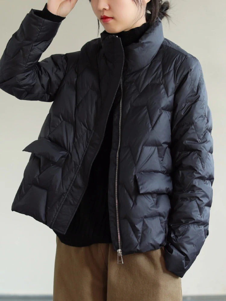 Lysse | Ultralight Padded Down Jacket With Stand-Up Collar For Women