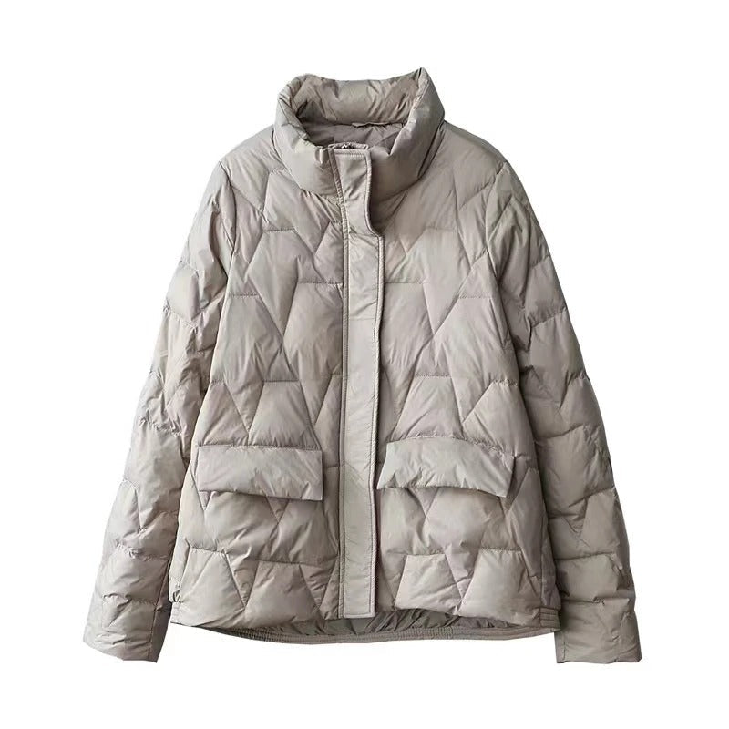 Lysse | Ultralight Padded Down Jacket With Stand-Up Collar For Women