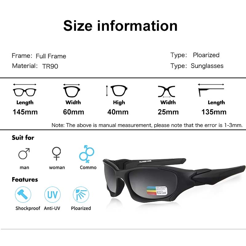 Adventure Pro Polarized Motorcycle Sunglasses for Clear Vision