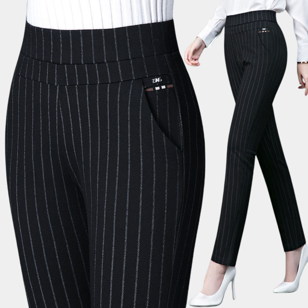 Stretch Pants for Women High Waist Pants for Elegant and Comfortable Looks