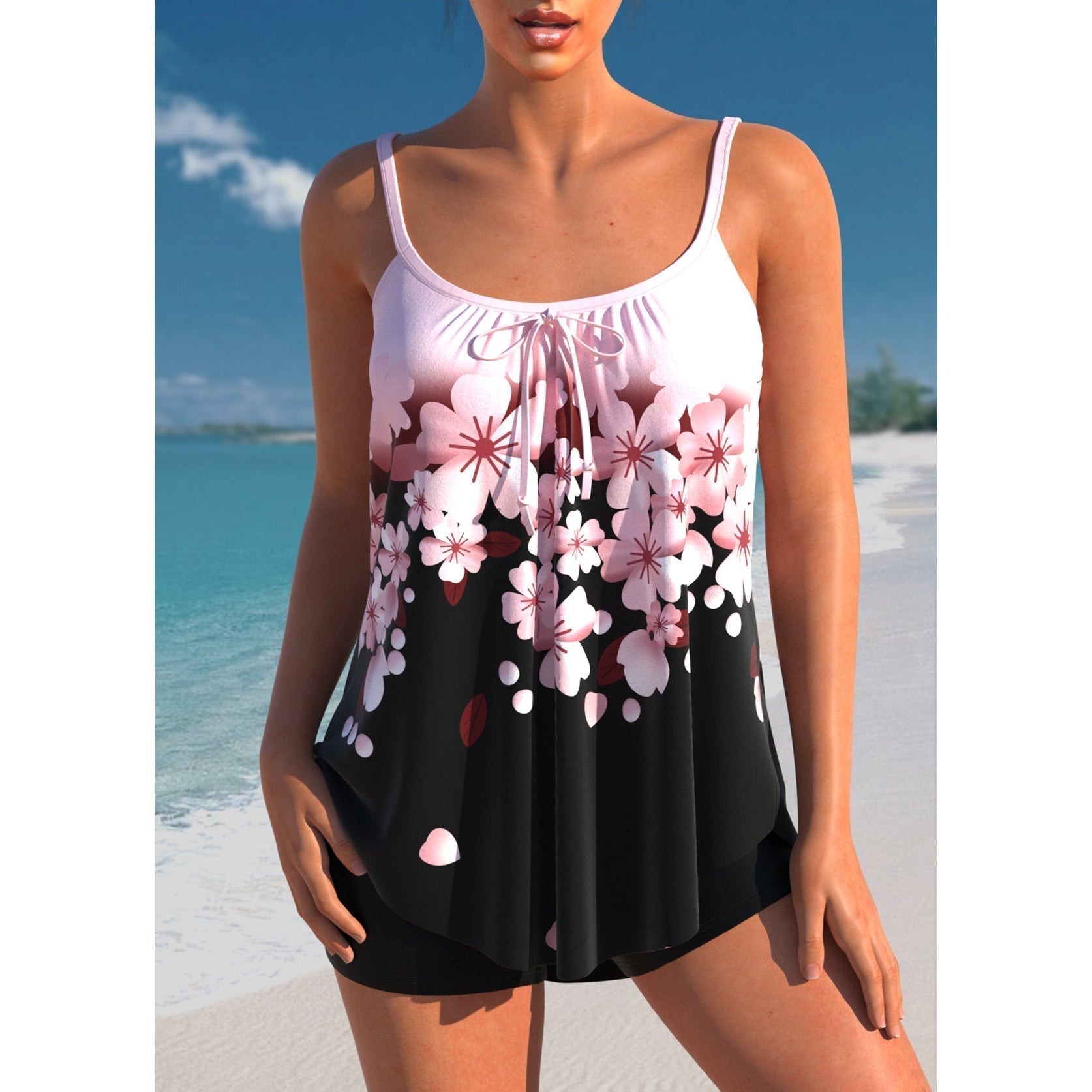 Stylish and Comfortable with Our Tankini Set