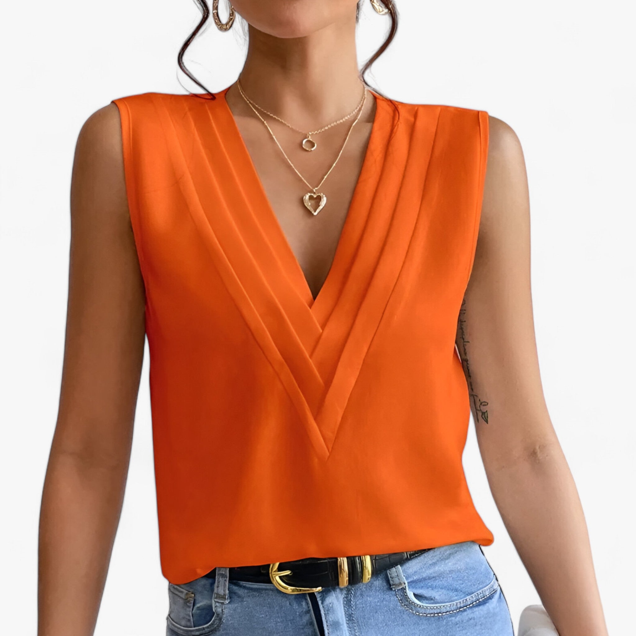 Sleeveless Blousefor Effortless Comfort