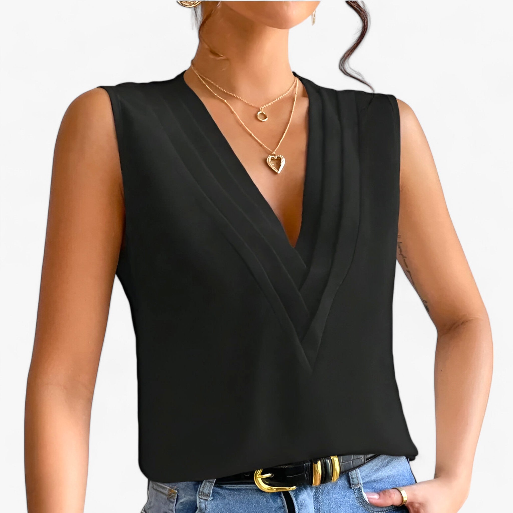 Sleeveless Blousefor Effortless Comfort