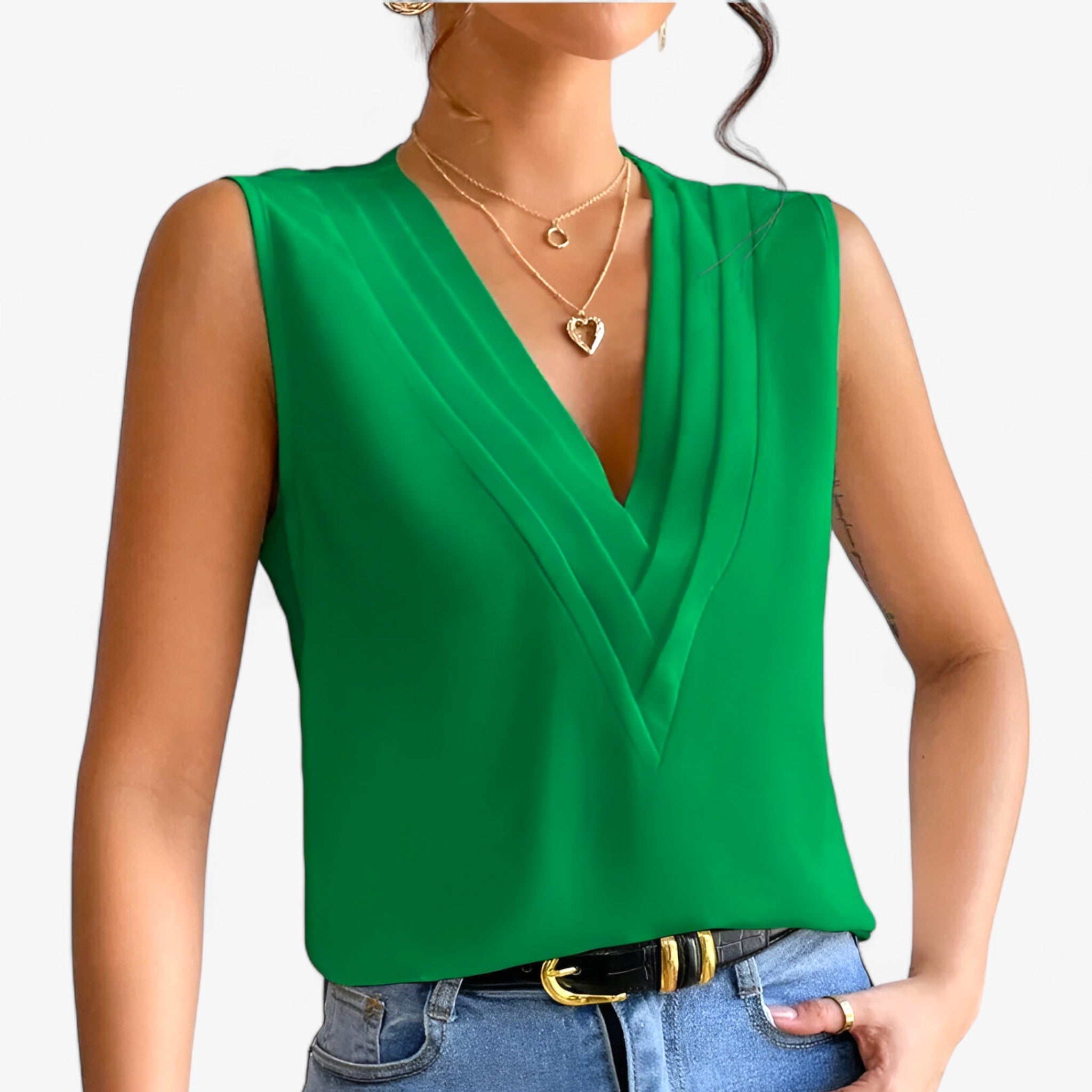 Sleeveless Blousefor Effortless Comfort