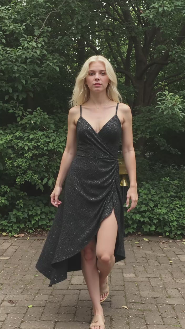 Sequin Mini Dress