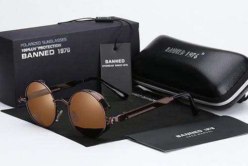 Polarized Steampunk Sunglasses