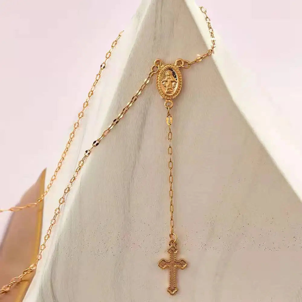 Elegant Rosary Necklace for Women