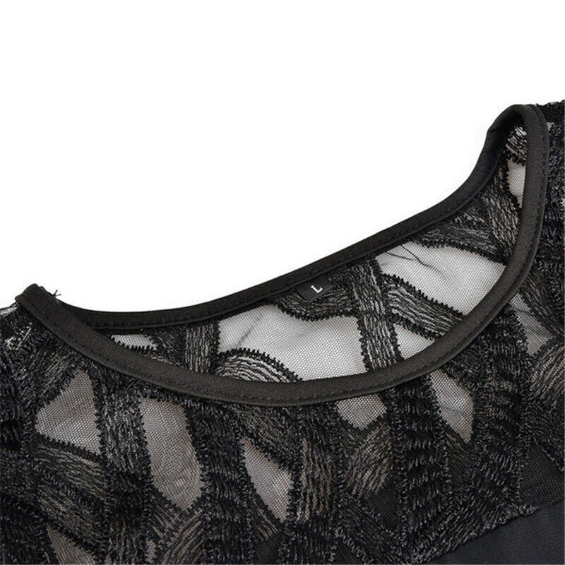 Elegant Plus Size Midi Dress for Women