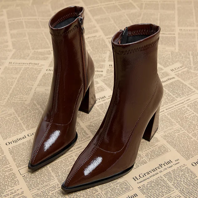 Lysse | Women's ankle boots with high heels