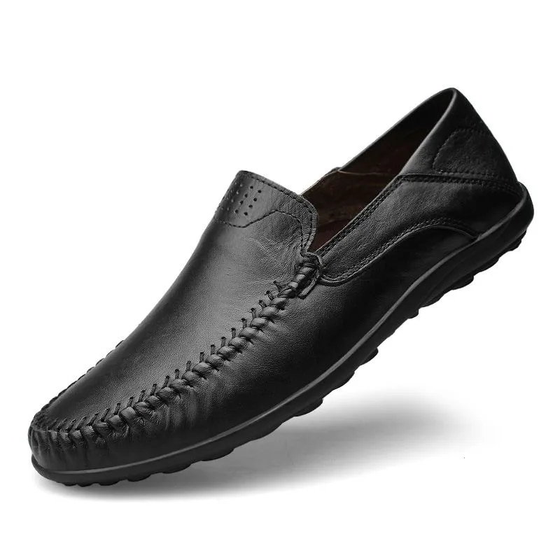 Men's Summer Loafers Black