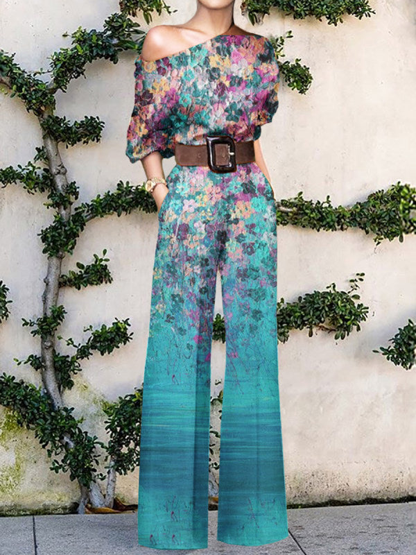 Elegant and modern women's jumpsuit for spring stylish, comfortable & versatile