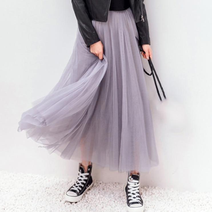 Maxi Tulle Skirt