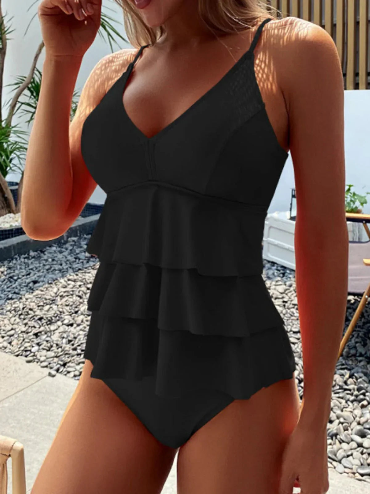 Lysse | One-piece swimsuit with belly band