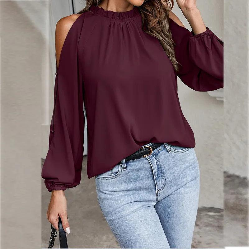 Lysse | Stylish Blouse with Open Shoulders