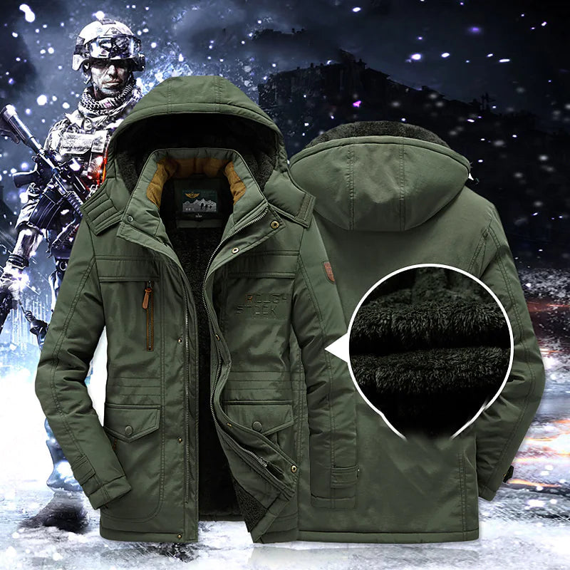 Parka casual padded jacket