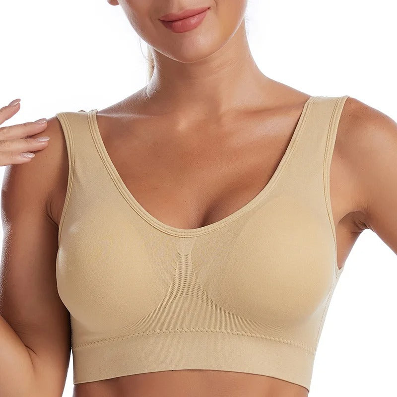 Wireless Plus-size Bra With Padding for Women
