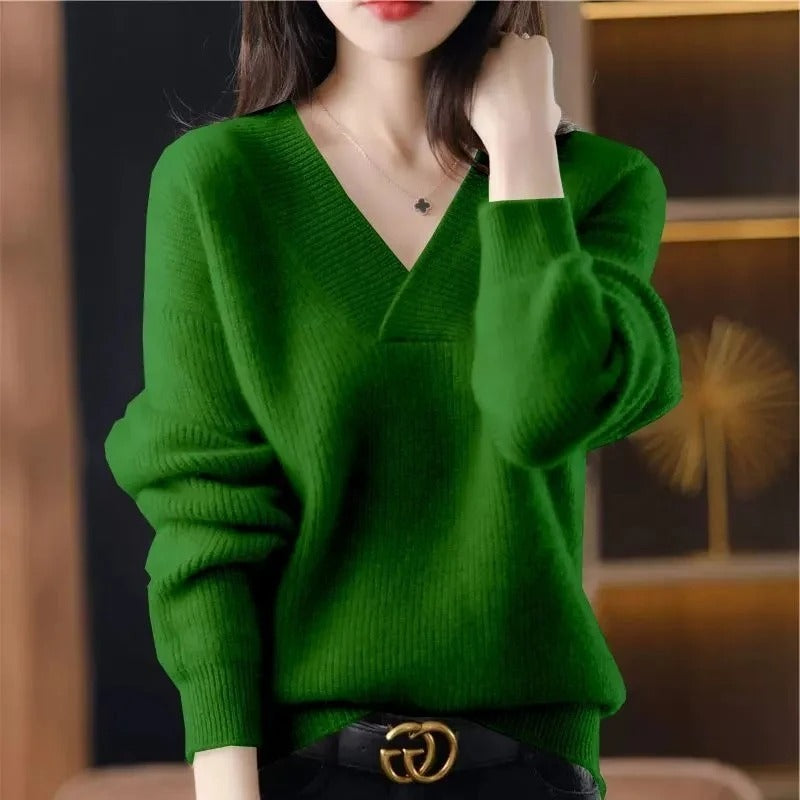 Lysse | Cashmere Sweater With V-Neck For Women