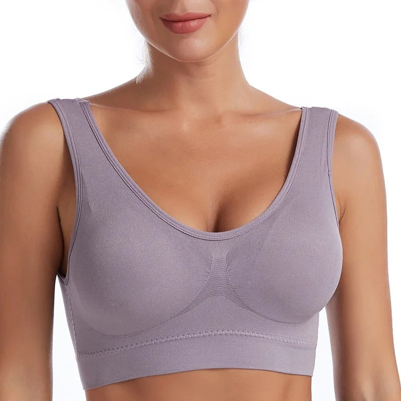 Wireless Plus-size Bra With Padding for Women