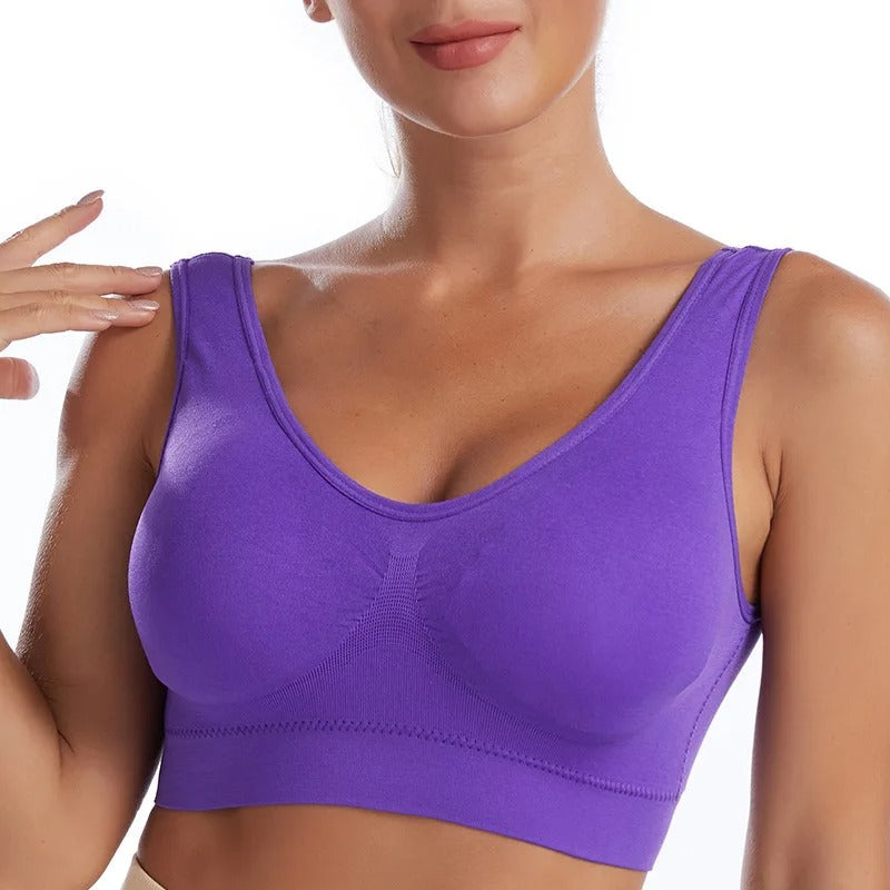 Wireless Plus-size Bra With Padding for Women