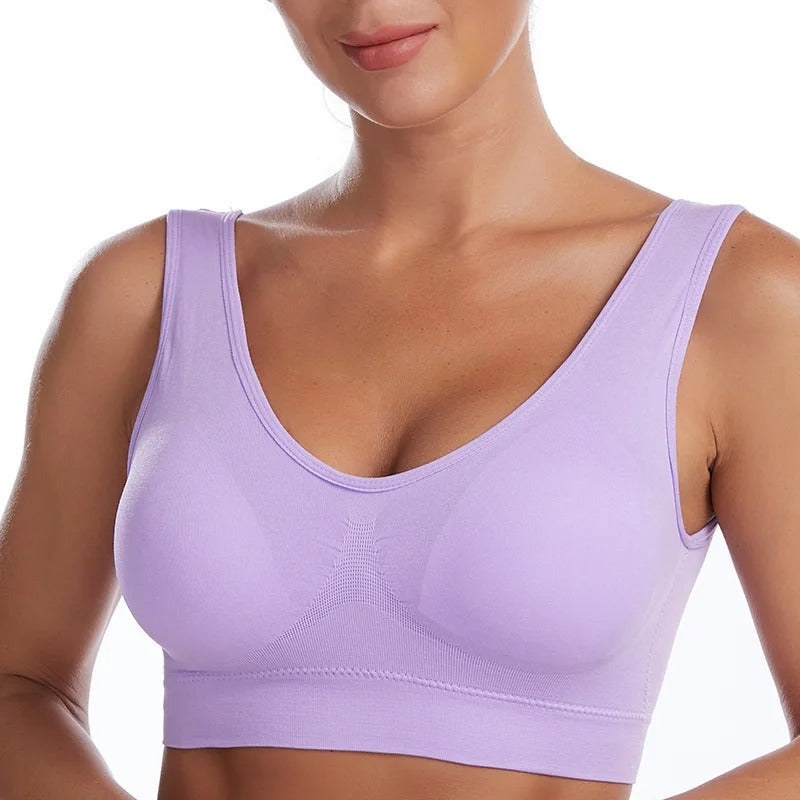 Wireless Plus-size Bra With Padding for Women