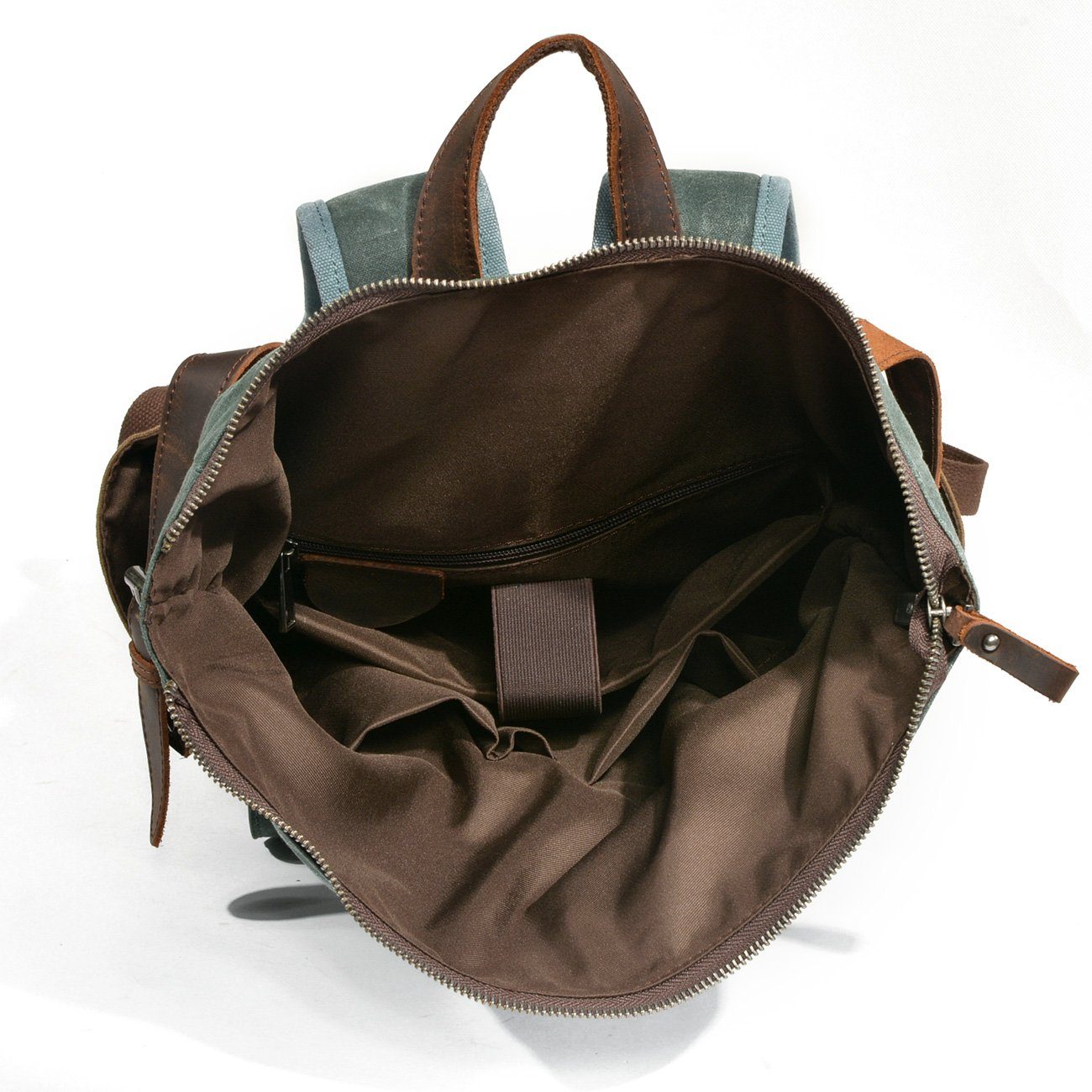 Canvas Rolltop Backpack - Lundastyle - Sustainable and Stylish for Adventurers