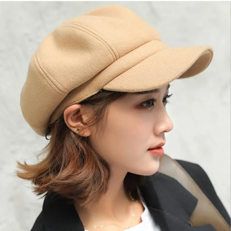 Lysse | Balloon Hat Vintage Style And Comfort For Winter