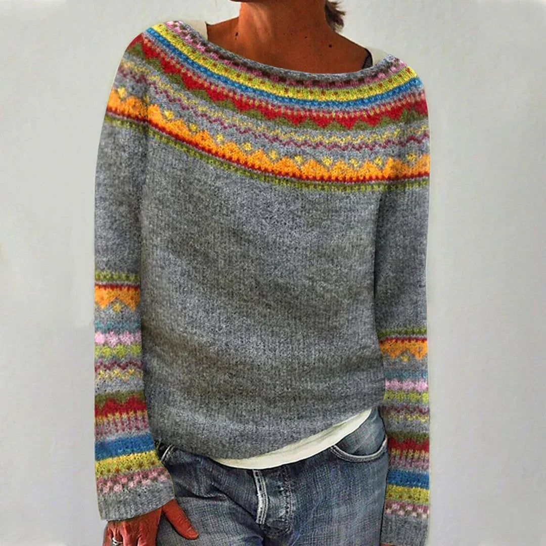 Cozy Fair Isle Sweater